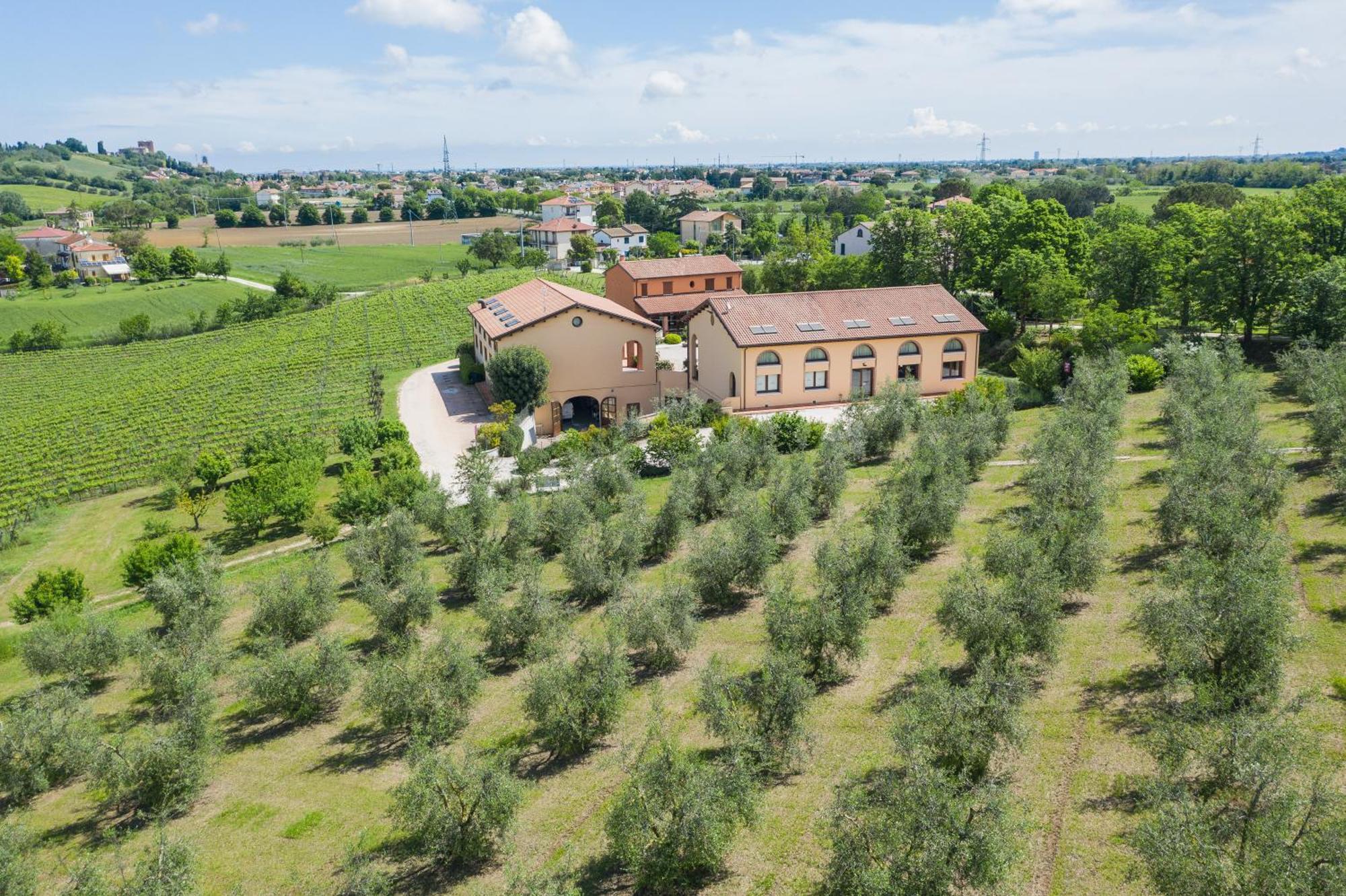 Отель Collina Dei Poeti Сантарканджело-ди-Романья Экстерьер фото